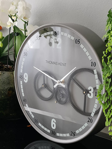 Thomas Kent 36 Cm Moving Gear Wall Clock