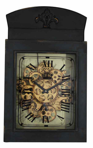 Old Town Square Paris De France 59 Cm Gear Wall Clock