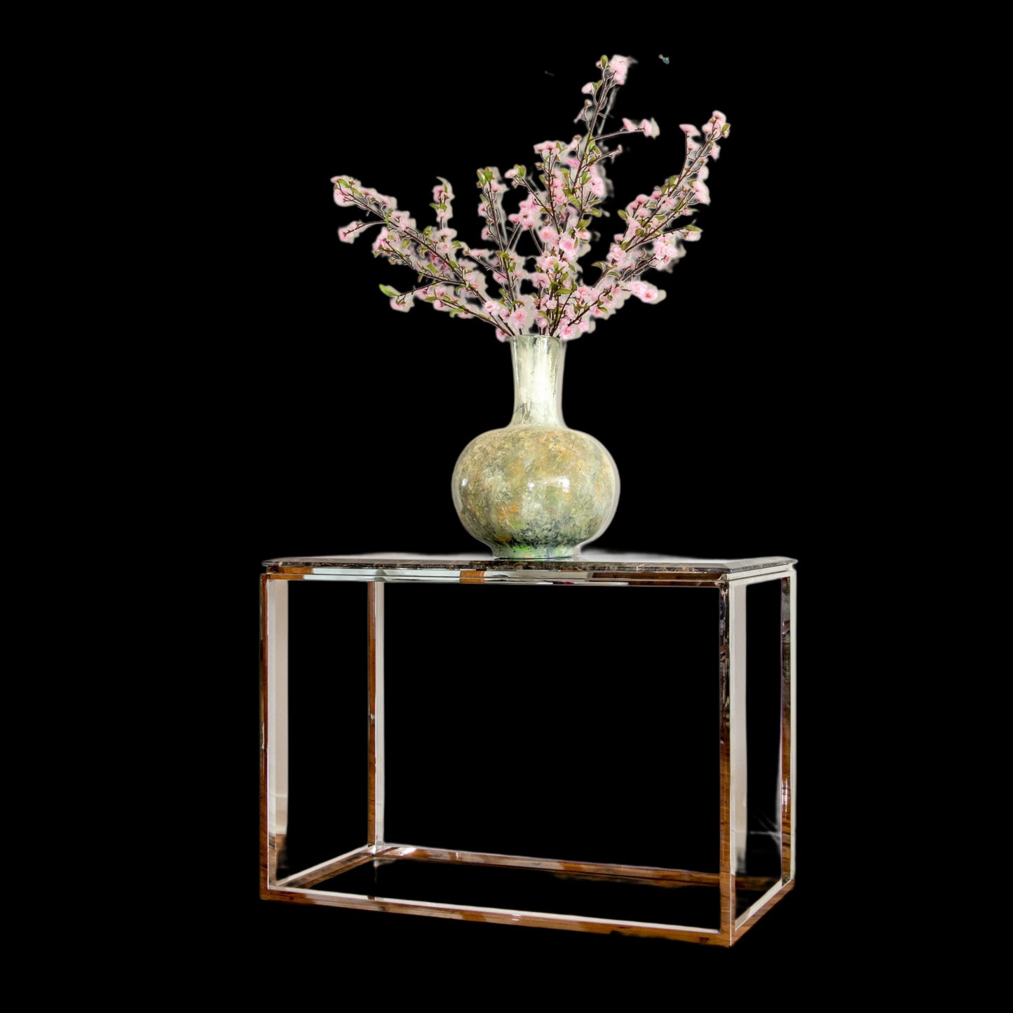 Large Vintage Hand Painted/ Handmade Texture Vase