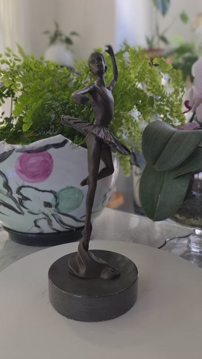 Ballerina Statues Bronze Sculpture Of Young Girl