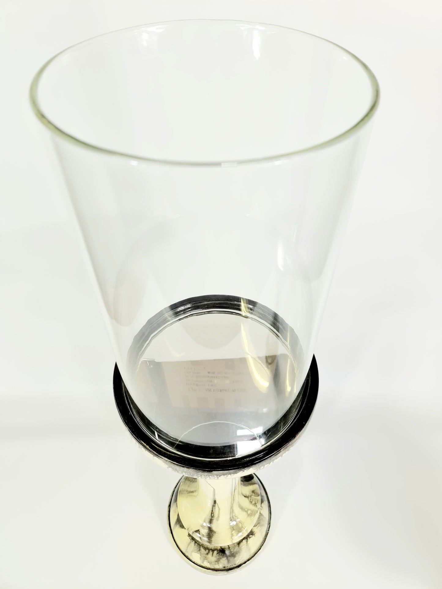 X Large Hurricane Candle Holder: Onyx Gradient
