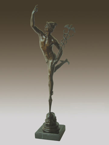 Bronze Statue of Flying Mercury Bronze Sculpture