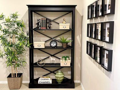 Antoine De Praiteau Victorian Black Gear Table Clock